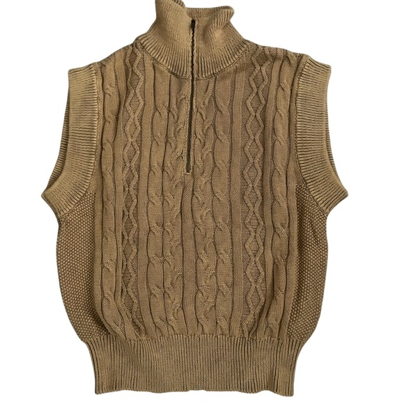 BiBi Cable Knit Sweater Vest - Picture 1 of 3